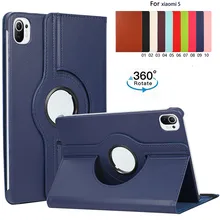 

360 Rotating Leather Case for Xiaomi Tablet 5 Mi Pad5 Pro Stand Tablet Protective Shell for Mi Pad 5 Tablet Cover Coque Funda