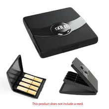 Трости для саксофона коробка трости для саксофона 8 шт. Водонепроницаемый Анти-падение износ трости коробка