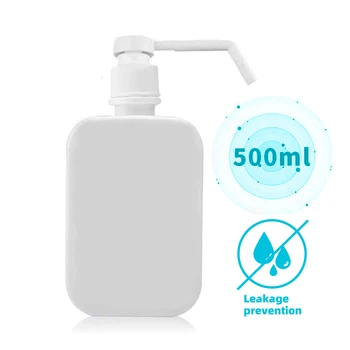 

500ml Press Type Split Bottle Can Be Filled Empty Bottle Soap Dispenser Bottle Facial Cleanser Shampoo Hand Sanitizer Bottle