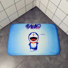Мультфильм Doraemon плюшевый коврик для ног двери ковер плюшевая