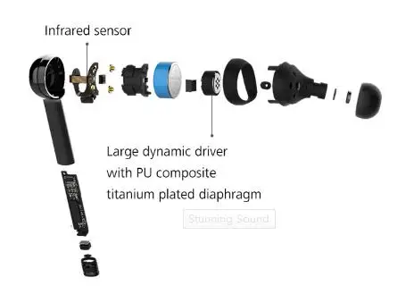 HUAWEI Freebuds Наслаждайтесь беспроводной Bluetooth 4,2 наушники с микрофоном Музыка сенсорный водонепроницаемый Handfree динамическая мода гарнитура