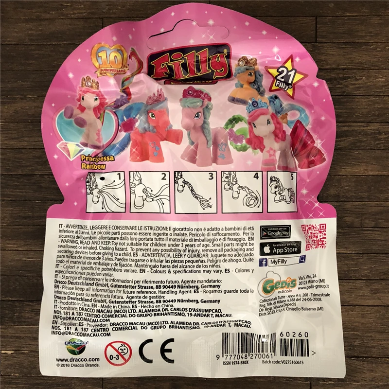 Rainbow Dash Filly In A Box