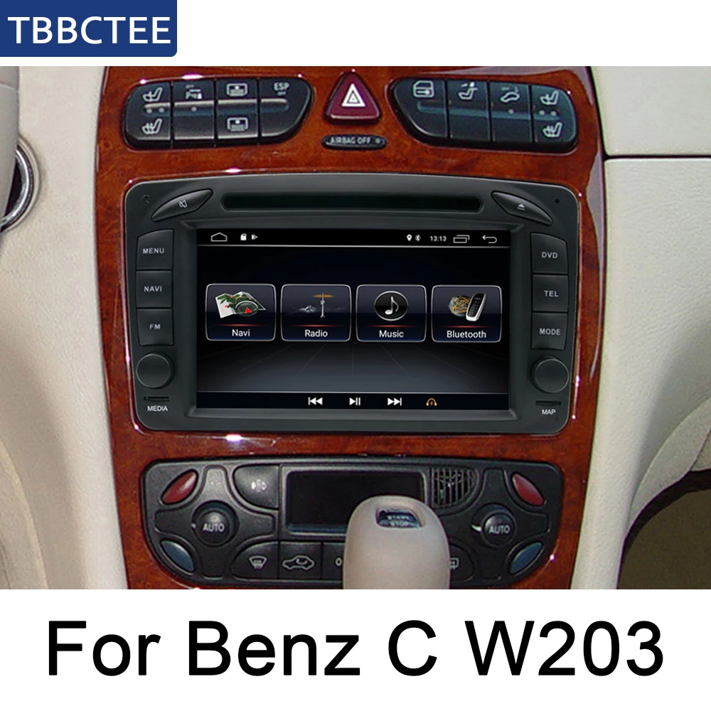 Для Mercedes Benz C W203 2000~ 2005 NTG Android мультимедиа автомобильный радиоприемник проигрыватель Стерео gps Навигация BT wifi 2din автомобильный Радио стерео
