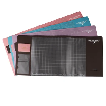 

1pc Large Office Computer Desk Mat Modern Table Waterproof PVC Laptop Organizer