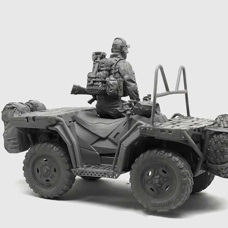 1/35 каучуковый Солдат модель вездехода США военный уплотнитель коммандер сборка Смола Модель комплект MOO-07 MOO-08 MOO-09 MOO-10