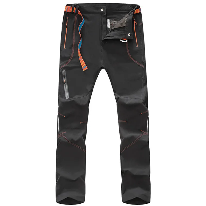 B style gray LUTU весна лето быстросохнущие водонепроницаемые походные брюки мужские эластичные уличные охотничьи брюки для альпинизма, рыбалки, треккинга - Цвет: B style gray