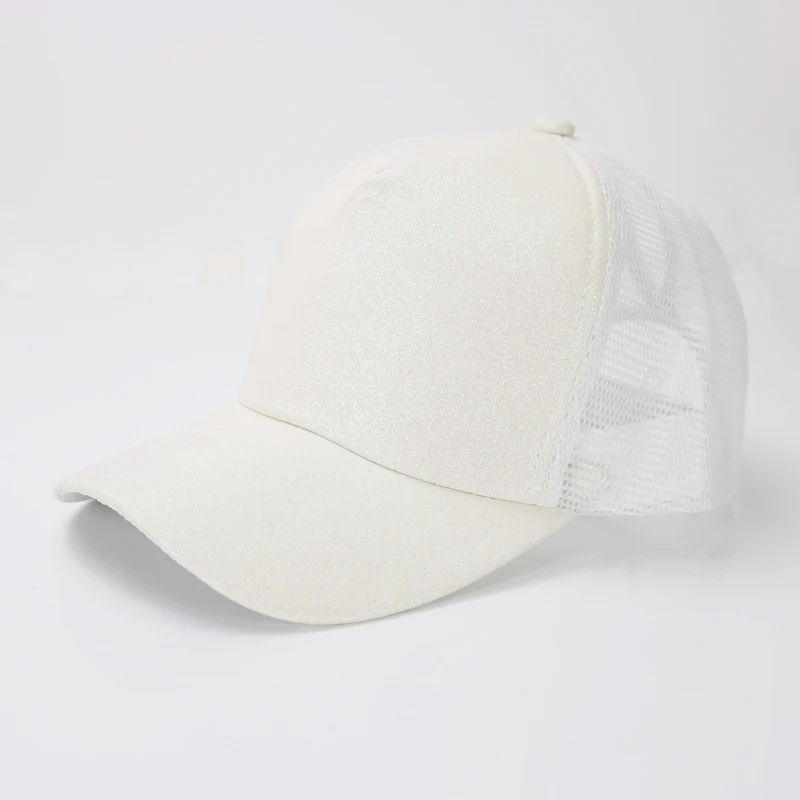 Уличная бейсболки женские Ban Snapback, летние сетчатые шляпы, Повседневная Спортивная Кепка с блестками, Прямая, шапка, хип-хоп кепка - Цвет: A-7