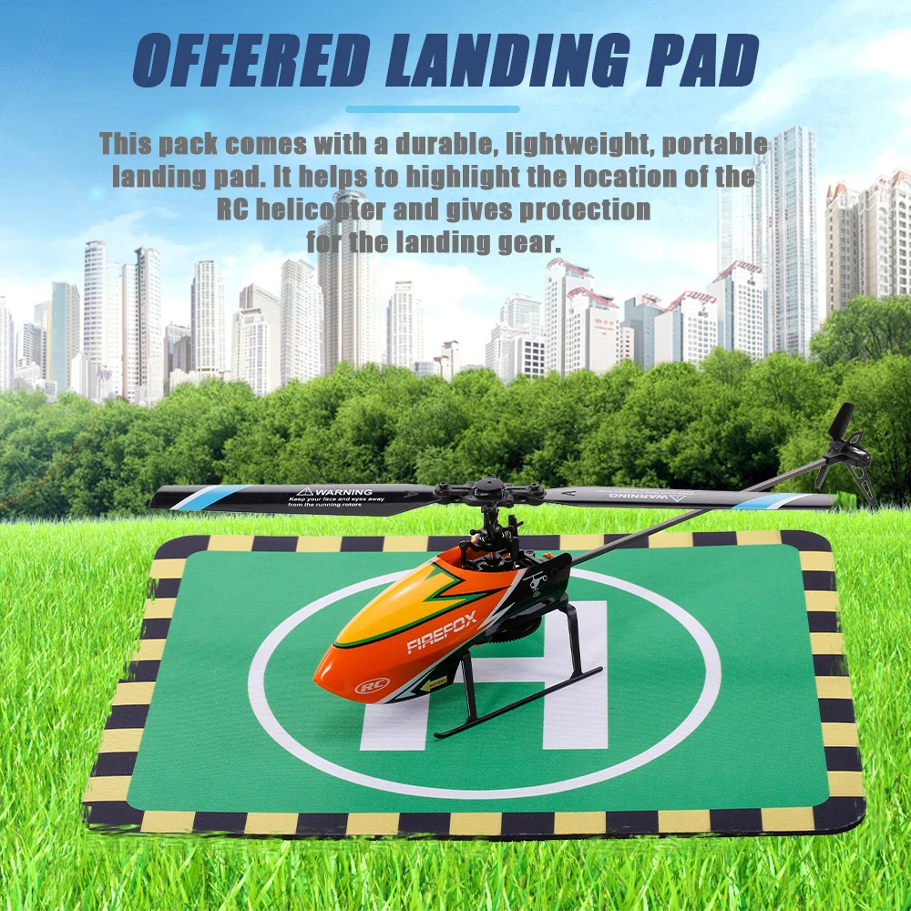 FIREFOX C129 Rc Helicopter, it helps to highlight the location of the RC heliconter and gives protection for I