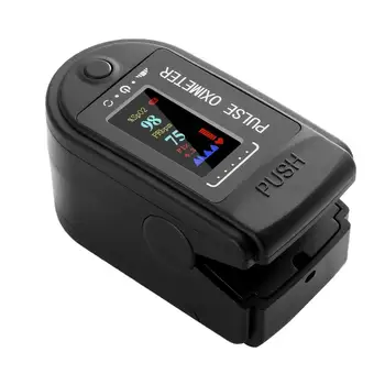 

Pro Fingertip Pulse Oximeter Blood Oxygen Saturation Monitor Without Battery Portable Led Colorful Screen Finger Clip Oximeter