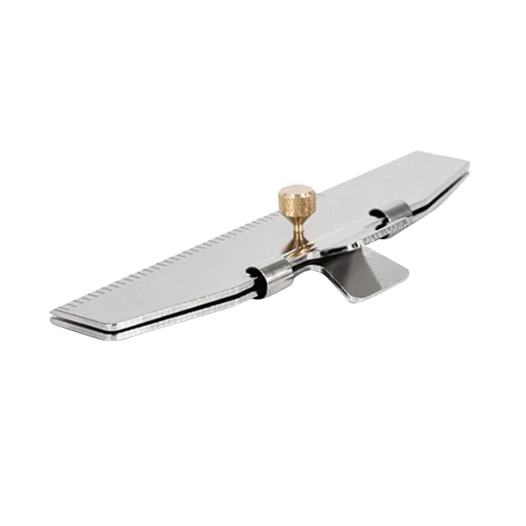 Aluminum Arrow Fletching Jig Clamps - Professional Archery Accessories