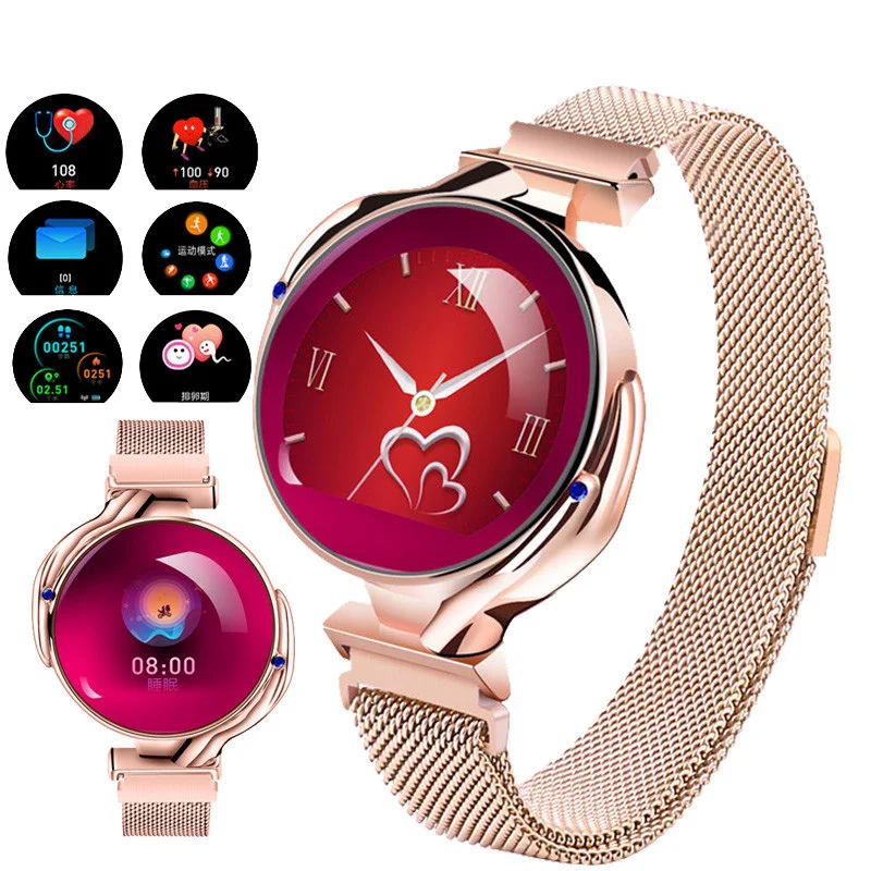 

2020 Z38 Smart Watch Women Heart Rate Monitor Health Watch Blood Pressure Fitness Tracker Sports Smart Bracelet pk H8 Z18 H1