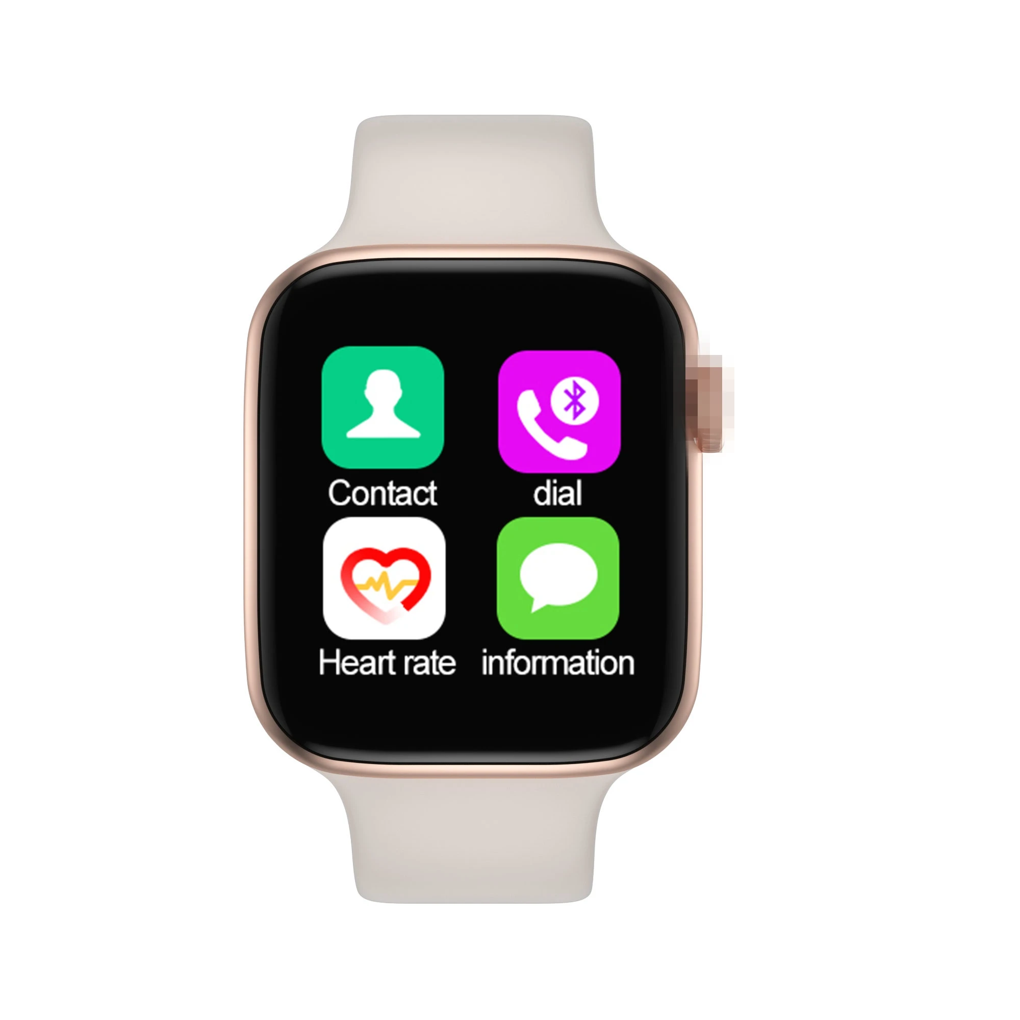 Iwo 11 Lite Bluetooth Смарт-часы с функцией вызова, пульсометр, музыка, полный сенсорный фитнес-трекер для Apple IOS Android PK B57 P70 IWO серии - Цвет: 3