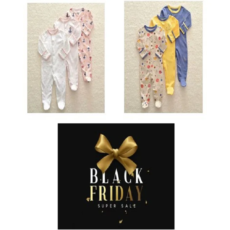 Newborn clothes baby boy girl long sleeve jumpsuit winter unisex new born sleep suit 2020 Pajamas pyjama  footies costume 0-12M