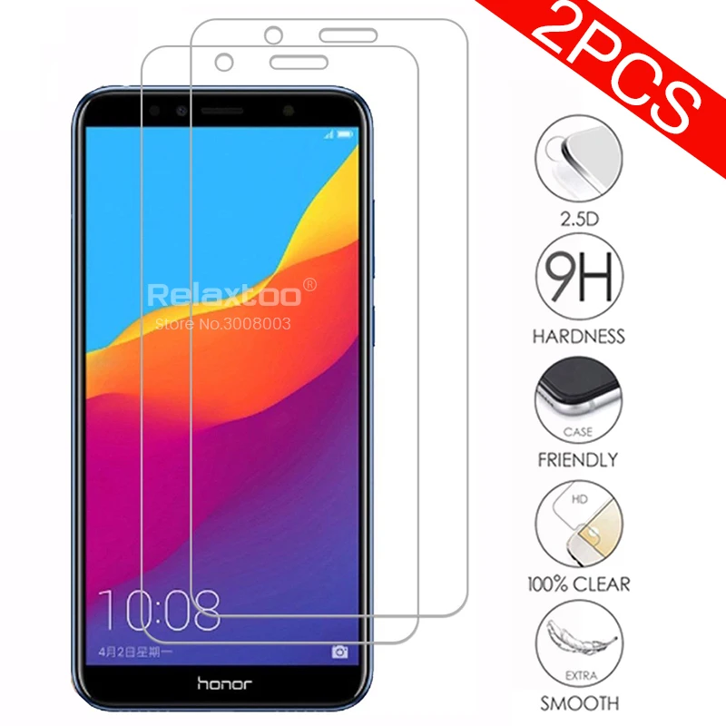 1 2 шт. Защитное стекло для экрана honor 7a защитные очки pro 7c 7 a c prime aum l29 Защитная