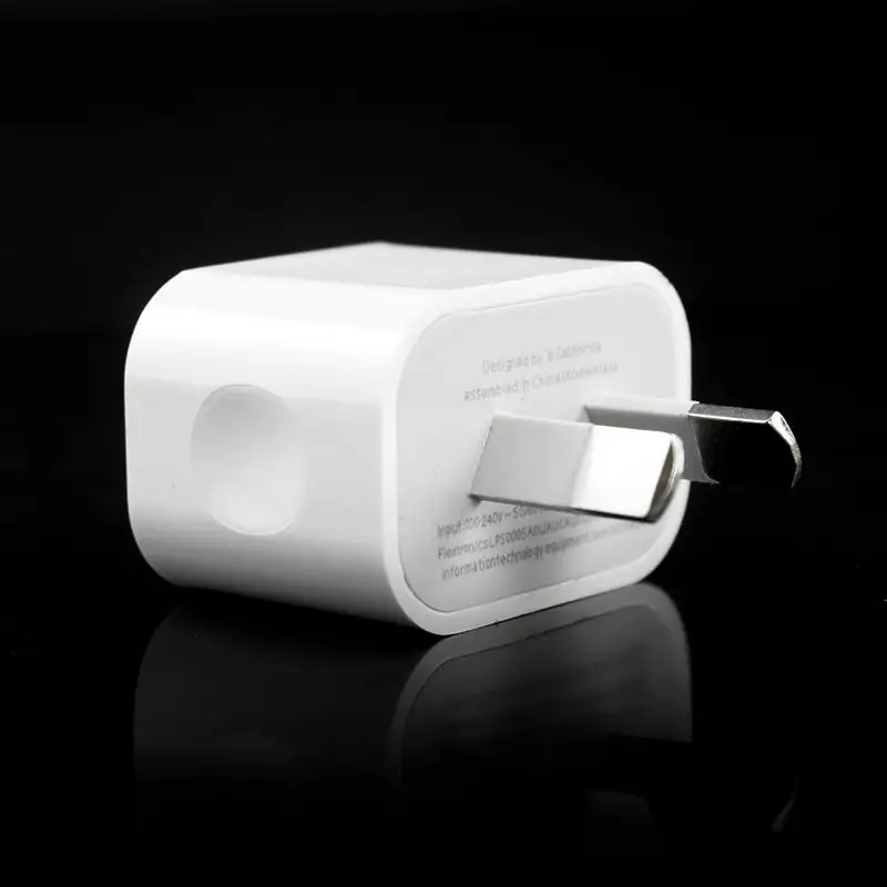 20 шт./партия USB Мощность адаптер 5В 2A Австралия, Новая Зеландия, штепсельная вилка австралийского стандарта стены Зарядное устройство для iPhone 6 7 8 6S Plus X Xr Xs Max Зарядное устройство