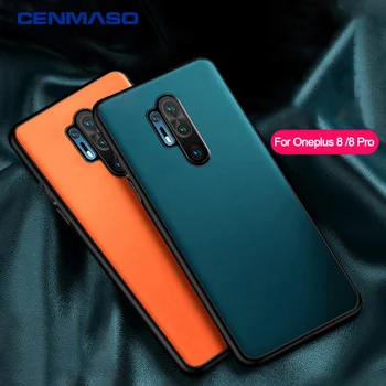 

For Oneplus 8 Pro 7 7T Pro Nord Case Original Luxury Leather Protection Shockproof Back Cover For Oneplus 8 One Plus 8 Pro Case