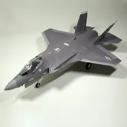 1:33 США F-35 II Lightning Fighter DIY 3D бумажная карточка модель Конструкторы строительные игрушки развивающие игрушки Военная Модель