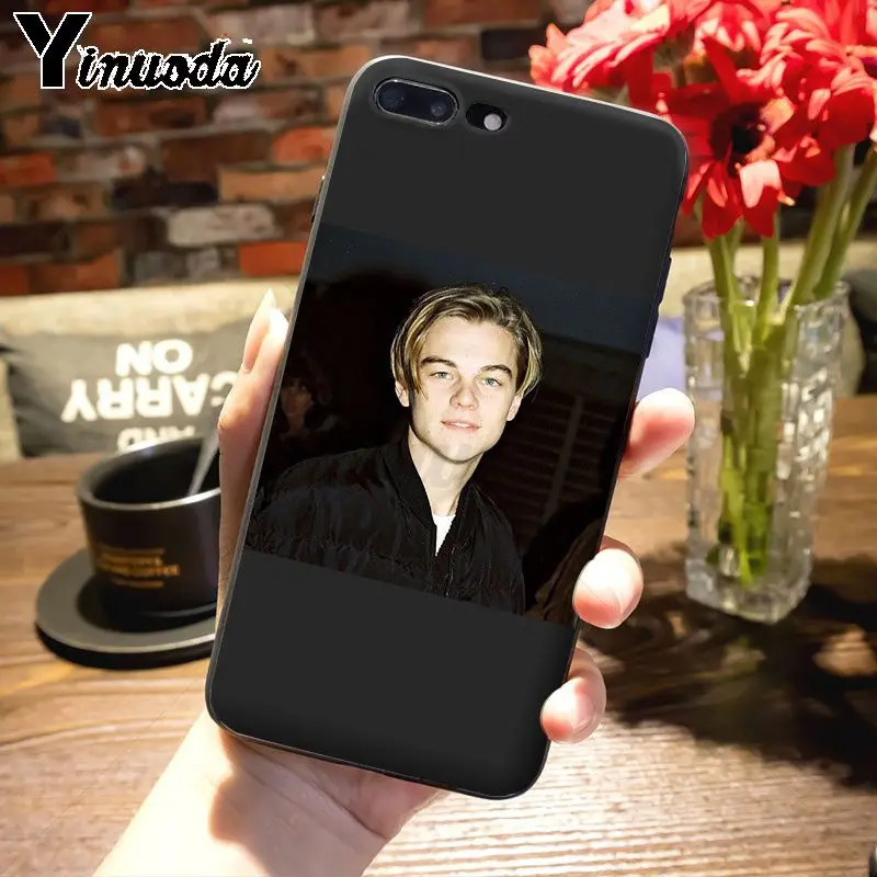 Yinuoda Leonardo DiCaprio young Super Star Топ детальный чехол для телефона для iPhone 7plus 6S 7 8 8Plus X xs max xr 5S 11pro чехол - Цвет: 15