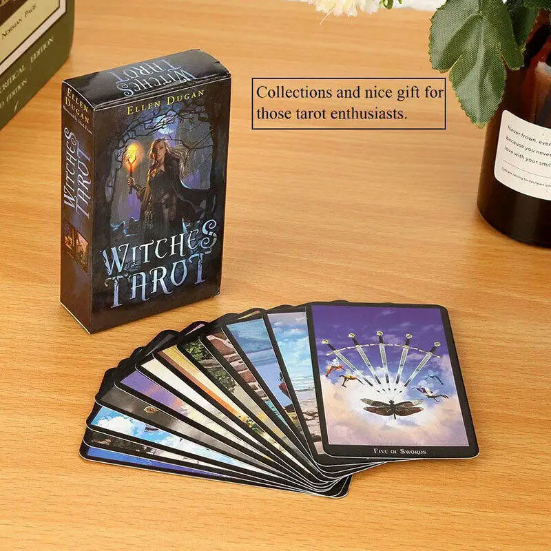 Набор из 78 карт Райдер-офийт Смит английская ведьма магический Таро колода