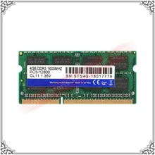 Ноутбук 4GB 8GB DDR3 1600MHZ PC3-12800 CL11 1,35 V STS4G-18017779 ddr 3 PC ram 4 GB/8 GB память для ноутбука