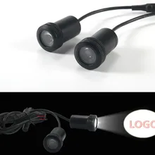 2 шт. светодиодный автомобильная лампа на дверь Добро пожаловать для проецирования логотипов свет для BMW Toyota Honda Nissan hyundai Kia Volkswagen Audi Ford