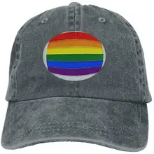 Удобные бейсболки с изображением флага радуги, символом лесбиянок, геев, транссексуалов, Queer q Carbon