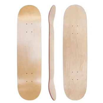 

Skateboard Deck 8 Inch DIY 7-Layer Maple Blank Double Concave Surface Douber-Rocker Board Parts High Quality for Adults Teenager