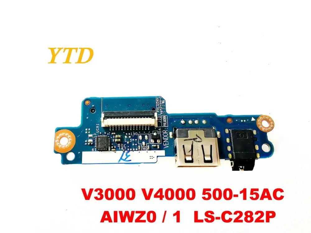 Для lenovo V3000 V4000 500-15ACZ звуковая плата USB доска 500-15ACZ AIWZ0 1 LS-C282P испытанное хорошее