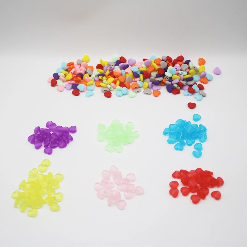 Description Picture 3 of item50-400PCS Crafts Silicone Buttons Love Heart Adjustable Face Mask Cord Locks DIY Elastic Band Stop Drawstring Accessories Button