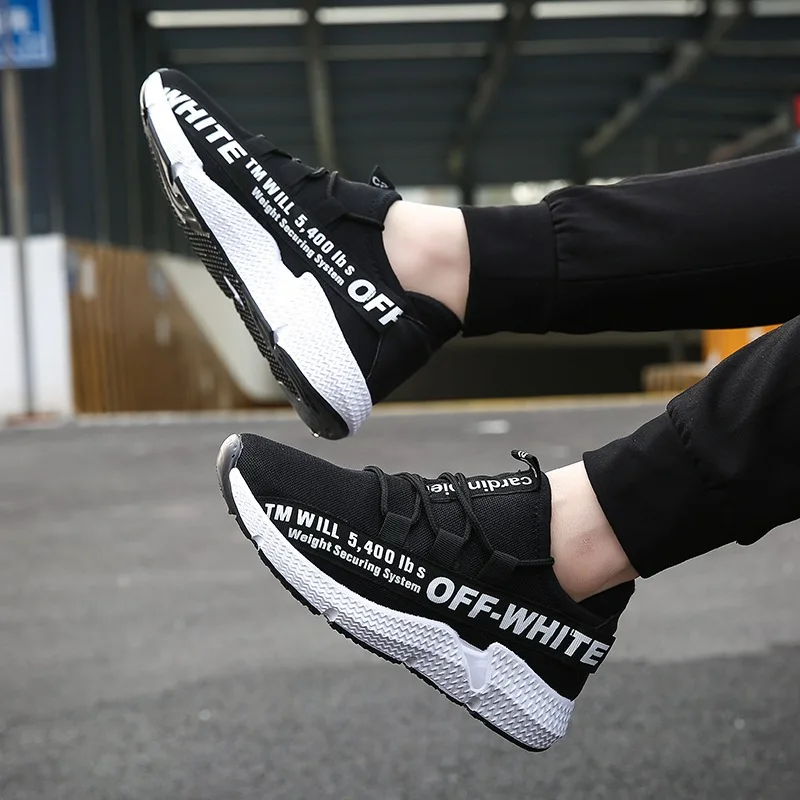 

Men Sports Mesh MEN'S SHOES Korean-style Trend Students Running Trendy Shoes Summer Breathable Sneakers