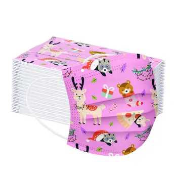 

Disposable 50PC High Quality Mask Children's Thickened Masque Protective Face Masks Mascarilla Lavable Mascarillas Lavables