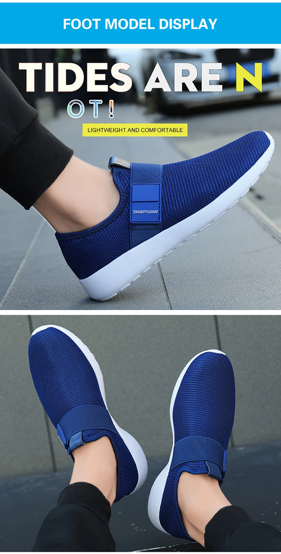 Sneakers Men Casual Shoes Outdoor Flat Walking Shoes Mesh Breathable Non-slip Shoes For Men Fashion Soft Sneakers Big Size 46