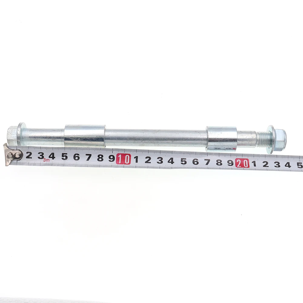 M15x 258mm + 2 Spacers Front Rear Back Axle Fit125cc 140cc Quad Dirt Pit Bike EB