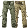 2022 Men's Cargo Pants Casual Army Green Big Pockets Pant Military Overall Male Outdoors High Quality Long Trousers 28-42 Plus ► Photo 3/6