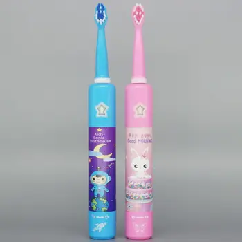 

Baby Sonic Electric Toothbrush USB Rechargeable Automatic Toddler Kid Safety Soft Toothbrush