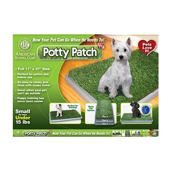 

PETZOOM Toilet for dogs of small and medium-sized rocks with grass Potty Patch