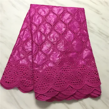

Fashion African Garment Cotton Fabric 2020 Bazin Riche 5YARDS/PC DHL free shiping Guinea Brocade 16L072965