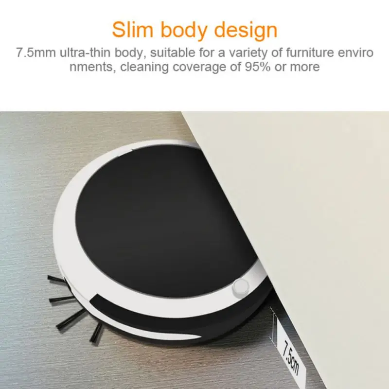 

Auto Rechargeable Smart Robot Floor Mop Cleaner Super Strong Suction Automatic Cleaning the Floor Home Smart Sweeping Robot