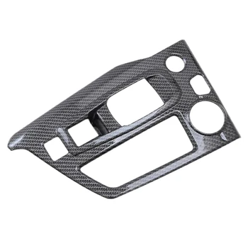 

for Peugeot 5008 3008 GT 2016 2017 2018 Carbon Fiber Gear Shift Panel Cover Car Decoration Trim Interior Accessories Car Styling