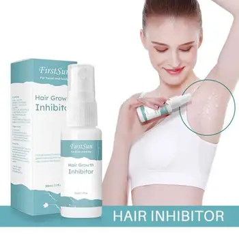 

30ml Permanant Hair Growth Removal Inhibitor Spray Beard Bikini Intimate Legs Body Armpit Painless Stop Hair