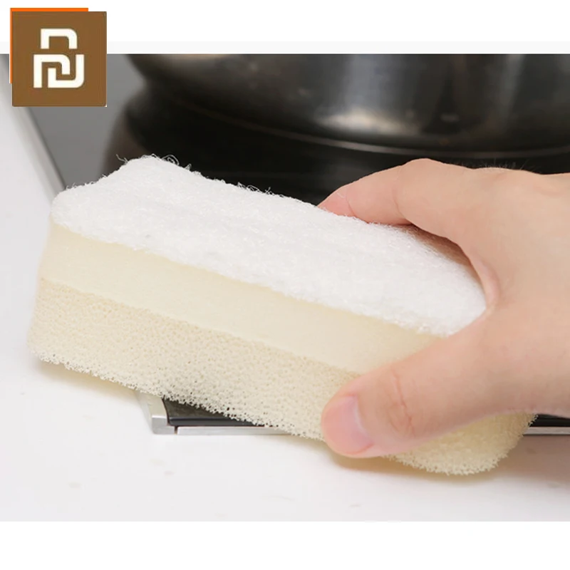 Xiaomi QuanGe 3-layer sponge brush household cleaning tool three-layer composite dishwashing Do not hurt your hand | Бытовая техника