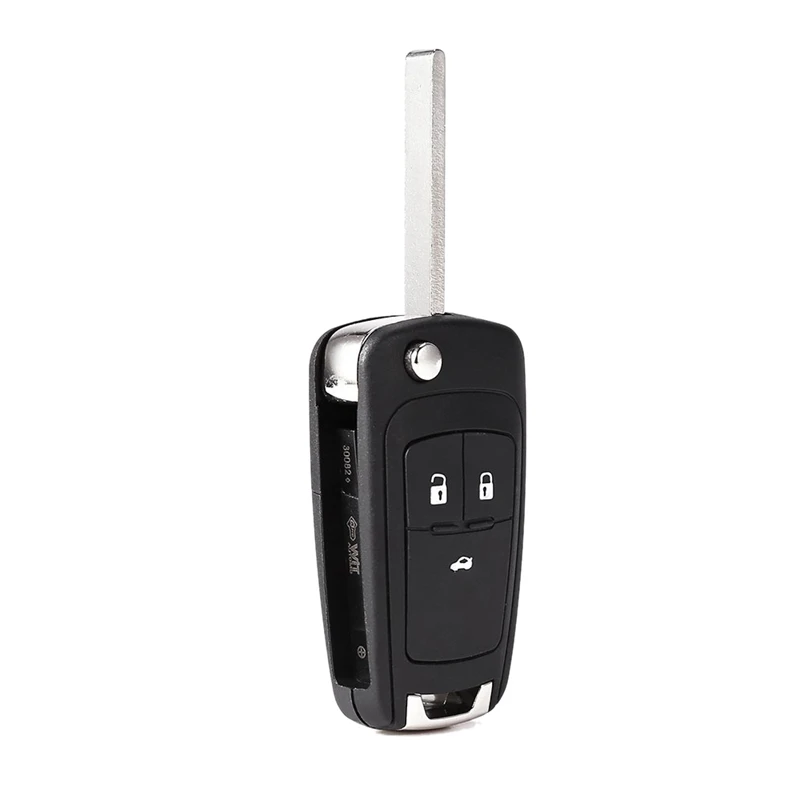 3 кнопки дистанционного ключа автомобиля DIY для OPEL VAUXHALL Astra J, Corsa E, Insignia, Zafira C 2009-& складной дистанционный ключ оболочки 3 Bout