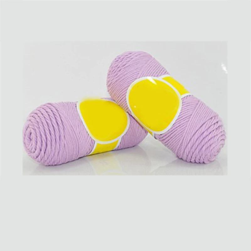 50 г/мяч красочные толстые хлопчатобумажные пряжа для вязания младенца вязания работы шерсть пряжа для ручного вязания нить шерсть пряжа - Цвет: 18