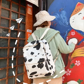 

2020 new women's backpack large capacity fashion ladies backpack double zipper solid color anti-theft backpack