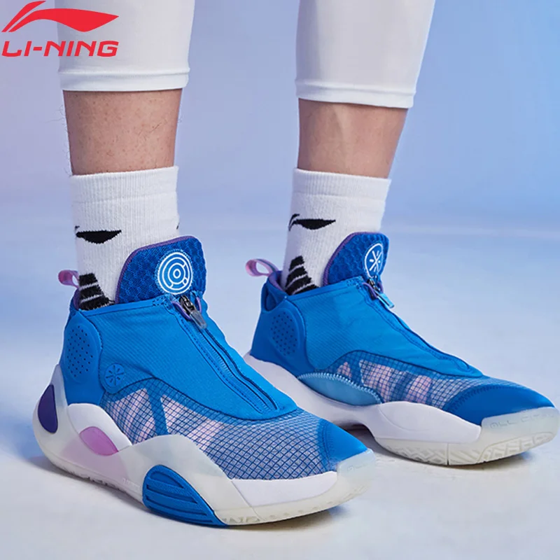 Li Ning Для мужчин Уэйд весь город 8 V2 Профессиональная баскетбольная обувь AC8