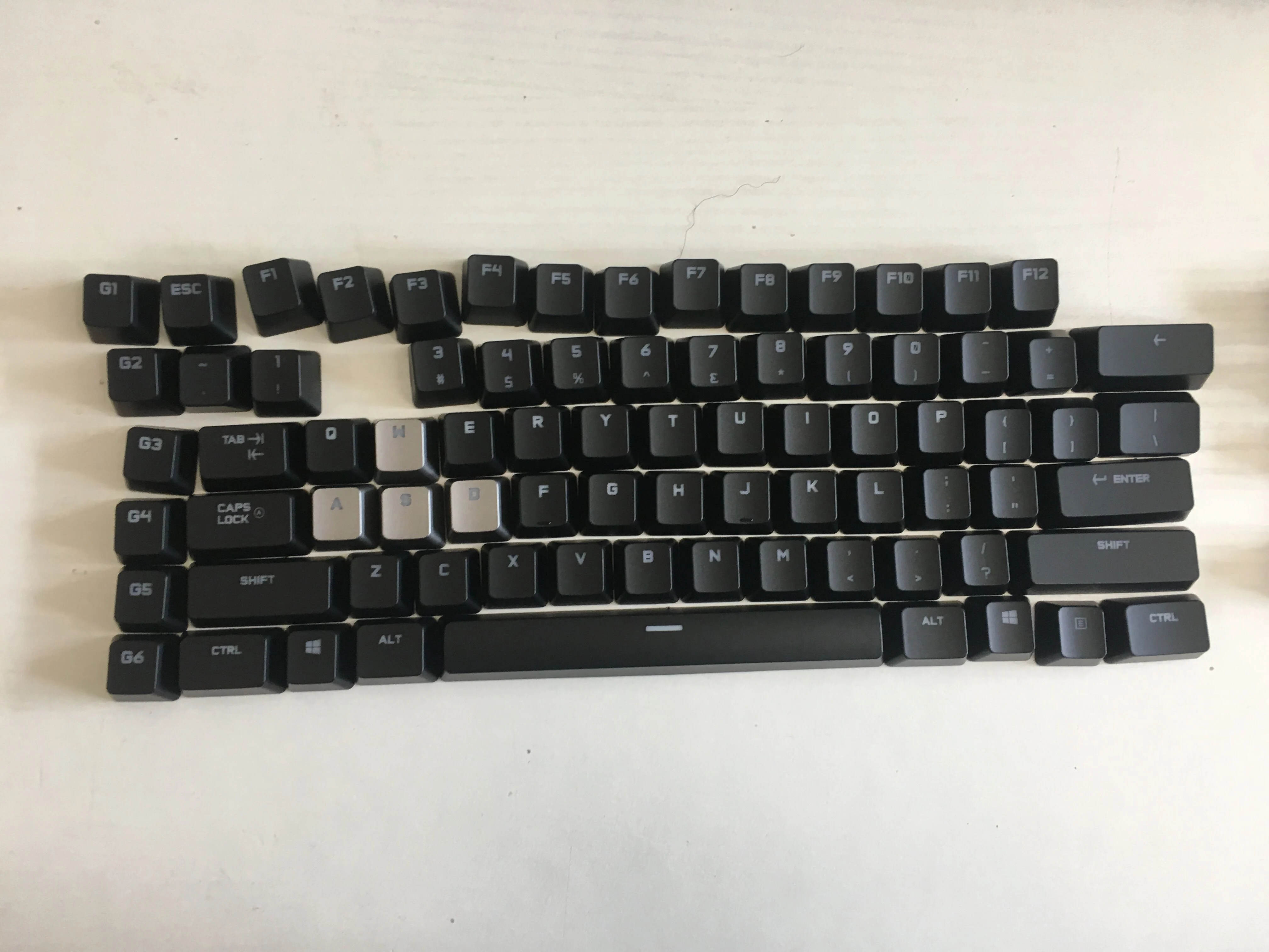 Logitech G710+ Механическая клавиатура оригинальная клавишная крышка с черной подсветкой