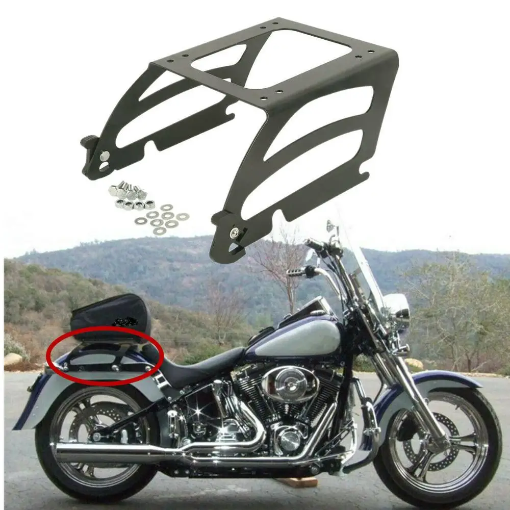 Мотоцикл Solo Pack багажная стойка крепление для Harley Tour Softail FLST 2000 2005 FLSTC FLSTN FLSTSC 2006 +