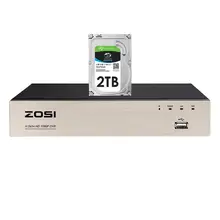 ZOSI H.265 + 4 in 1 CCTV DVR 8CH Sicherheit TVI DVR 1080P Digital Video Recorder HDMI Video Ausgang unterstützung iPhone Android Telefon