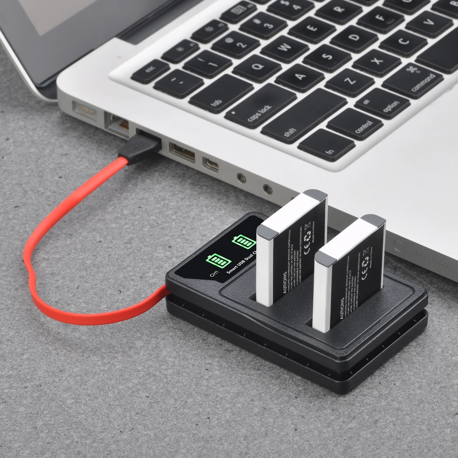 ZGCINE NPF-02 Chargeur de Batterie pour Batterie Sony NP-F avec entrée