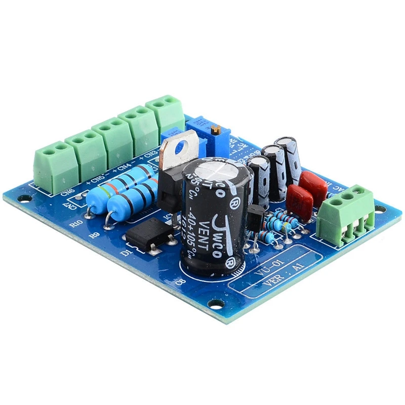 VU Meter panel Kit 2 шт. аналоговый VU Meter+ плата драйвера с теплым задним светильник для AMP